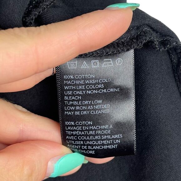 BDG Denim Ombre Shirt Womens Medium Long Sleeve Chambray Button Down Boxy Black - Picture 10 of 11